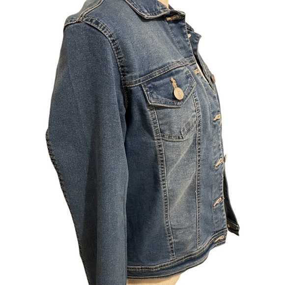 Baccini Jean Jacket size S - Picture 3 of 6
